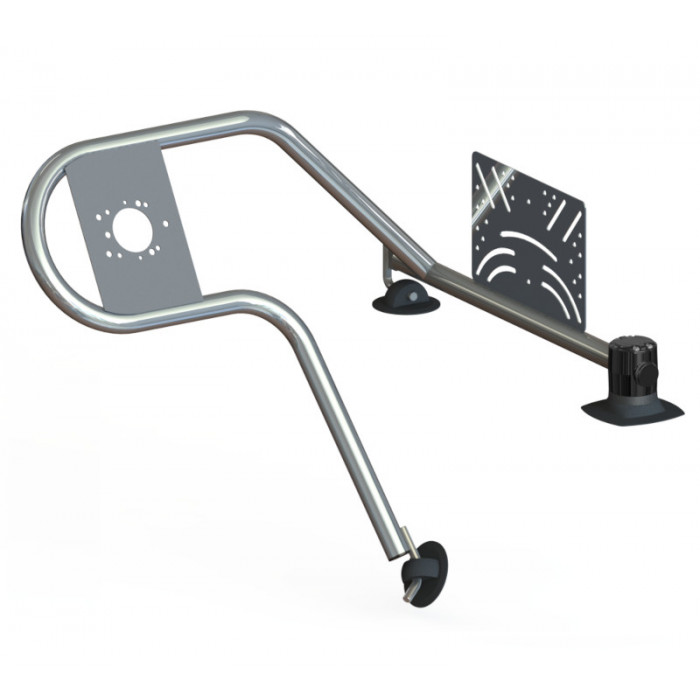 Стойка рулевая с креплением на баллон надувной лодки 32мм быстросъемная в Костроме