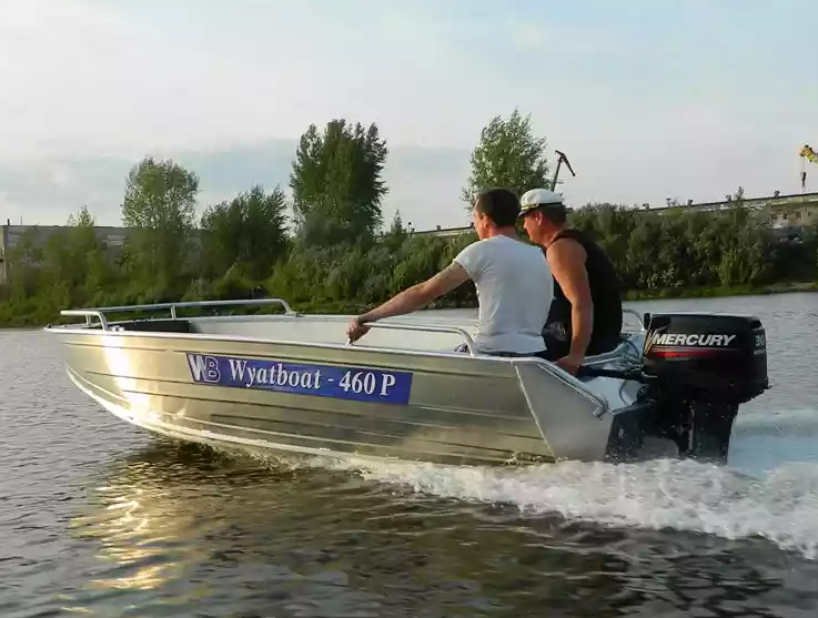 Алюминиевая лодка Wyatboat-460 P в Костроме