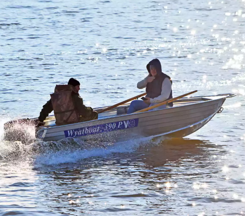 Алюминиевая лодка Wyatboat-390 P в Костроме