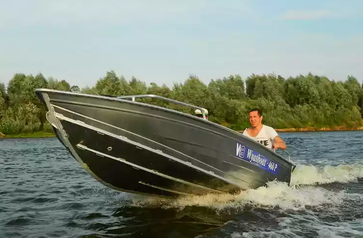 Алюминиевая лодка Wyatboat-460 P в Костроме