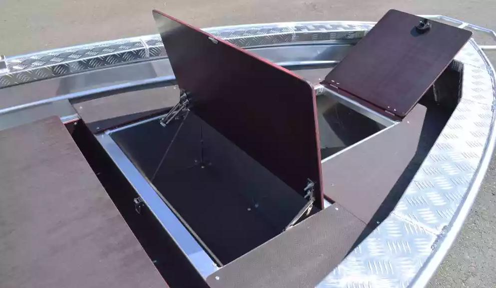 Алюминиевая лодка Wyatboat-390Р Fish в Костроме