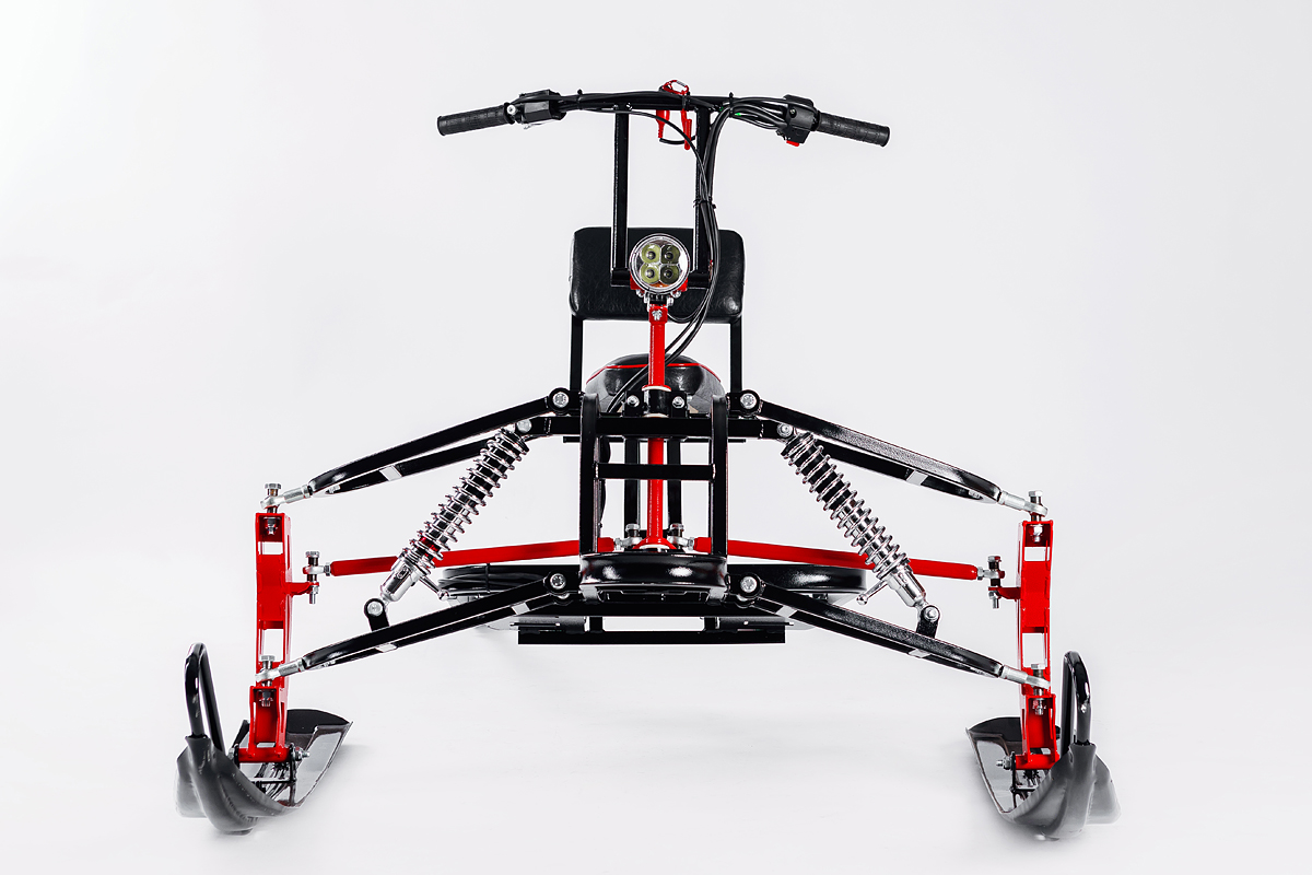 Лыжный модуль IKUDZO с подогревом ручек металлические лыжи в Костроме