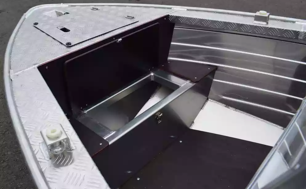 Алюминиевая лодка Wyatboat-390 DCM Увеличенный борт в Костроме