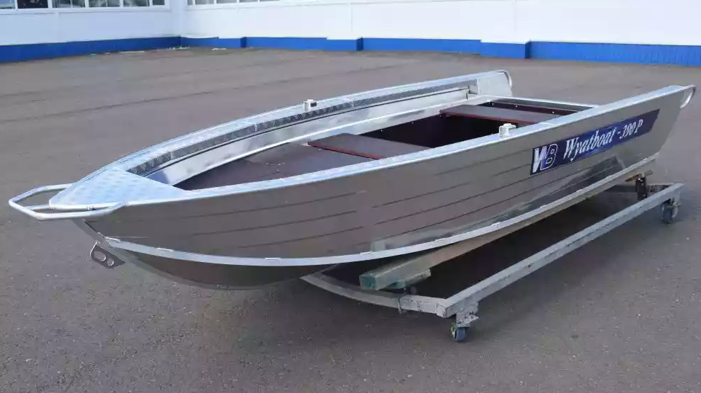 Алюминиевая лодка Wyatboat-390Р Fish в Костроме