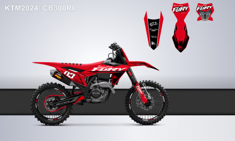 Кроссовый мотоцикл Sanchez Fury CB300RL в Костроме