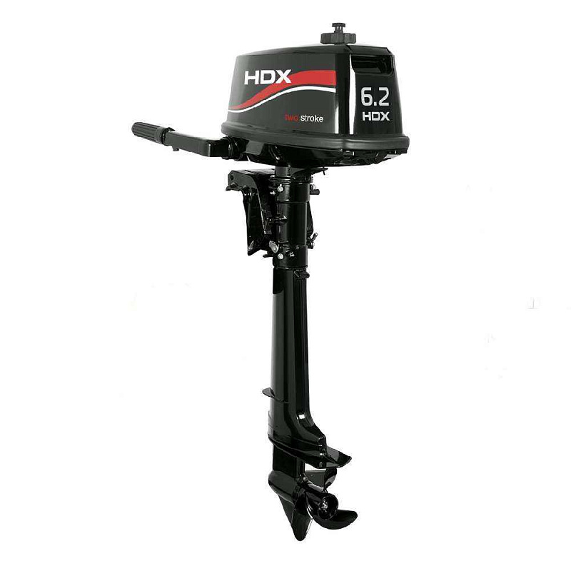 Лодочный мотор 2-х тактный HDX R series T 6,2 BMS (с топливным баком 12л) в Костроме