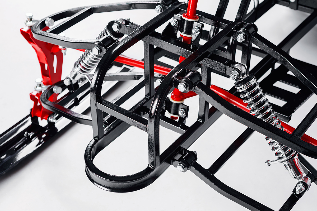 Лыжный модуль IKUDZO с подогревом ручек металлические лыжи в Костроме