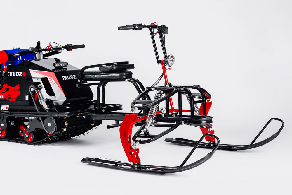 Лыжный модуль IKUDZO с подогревом ручек металлические лыжи в Костроме