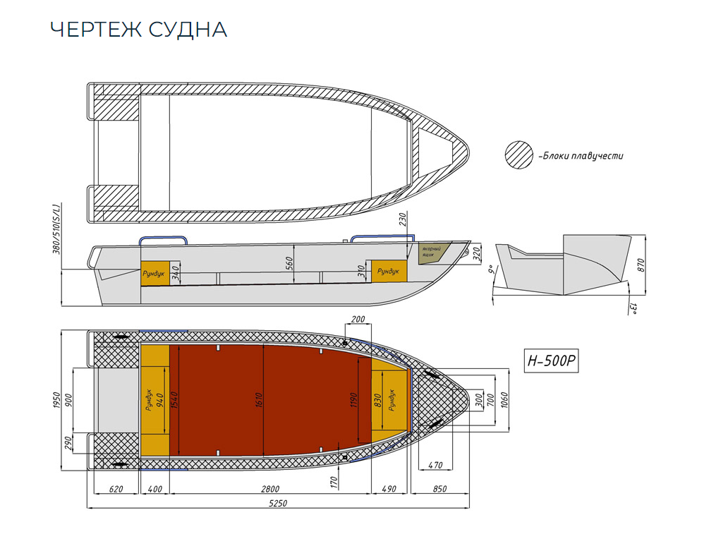 Алюминиевая лодка Неман-500 P в Костроме