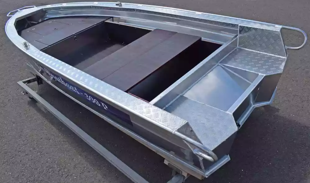 Алюминиевая лодка Wyatboat-390Р Fish в Костроме