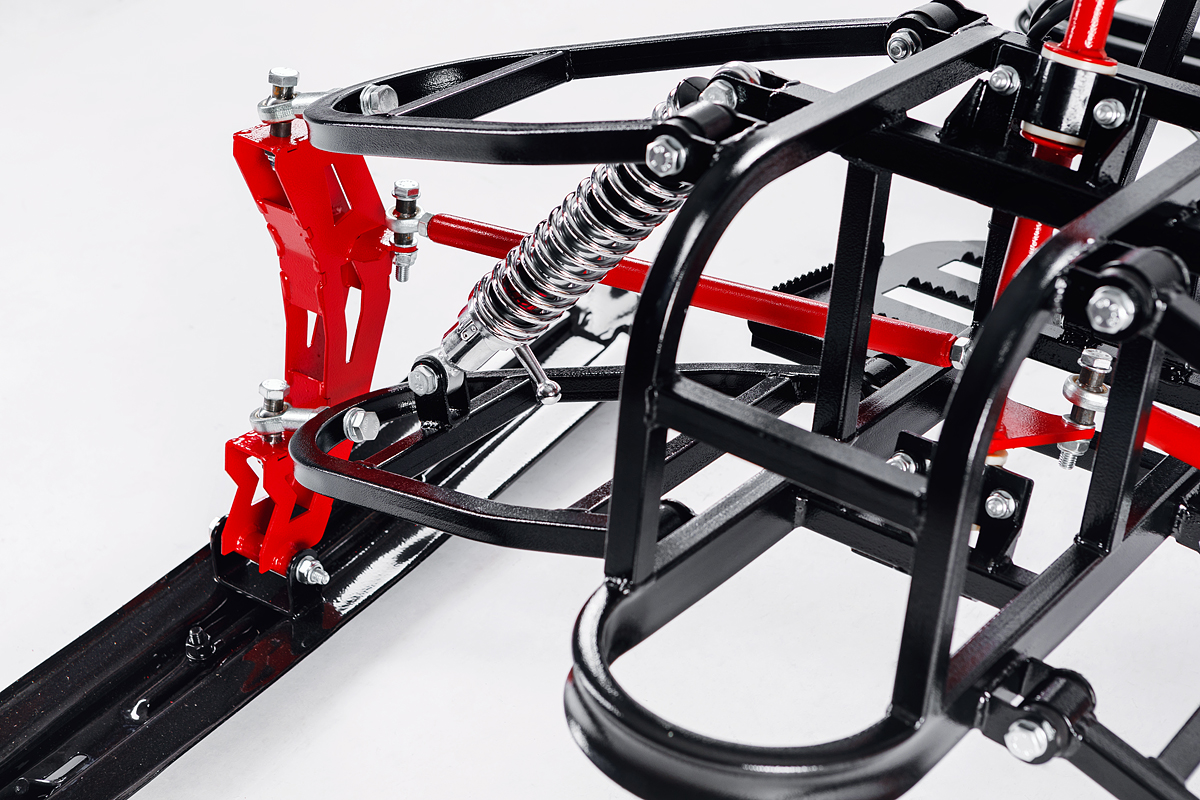 Лыжный модуль IKUDZO с подогревом ручек металлические лыжи в Костроме