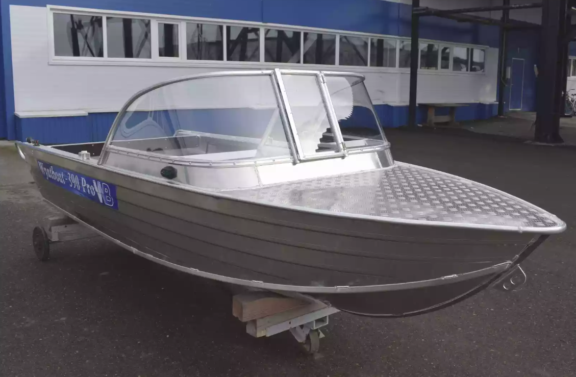 Алюминиевая лодка Wyatboat-390 Pro в Костроме