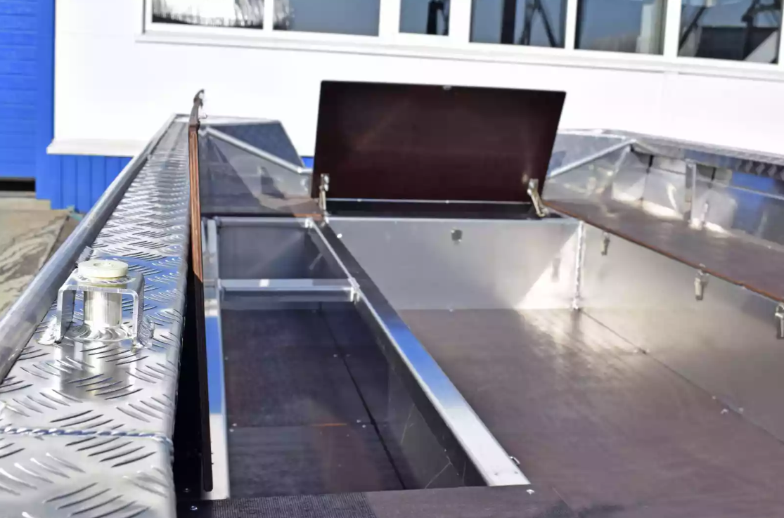 Алюминиевая лодка Wyatboat-490 Jonboat в Костроме