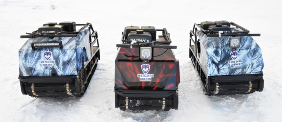 Мотобуксировщик Irondog (Железная собака) M600 15 Камуфляж Охотник в Костроме