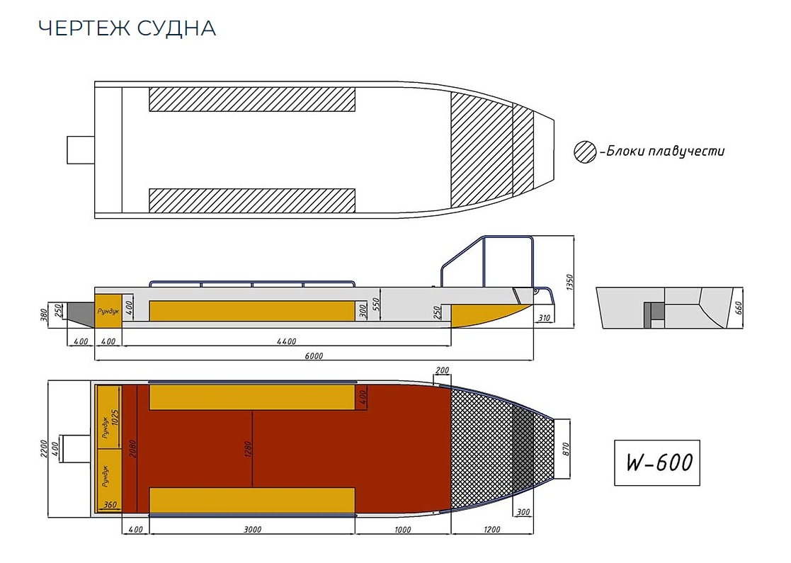 Алюминиевая лодка Wyatboat-600 в Костроме