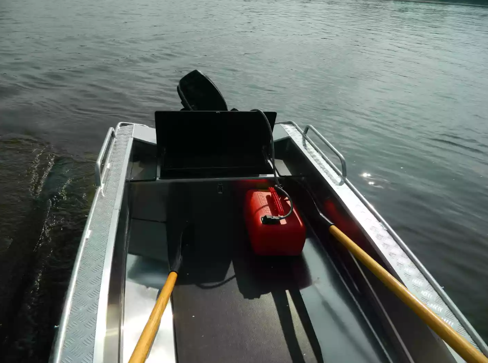 Алюминиевая лодка Wyatboat-390 У в Костроме