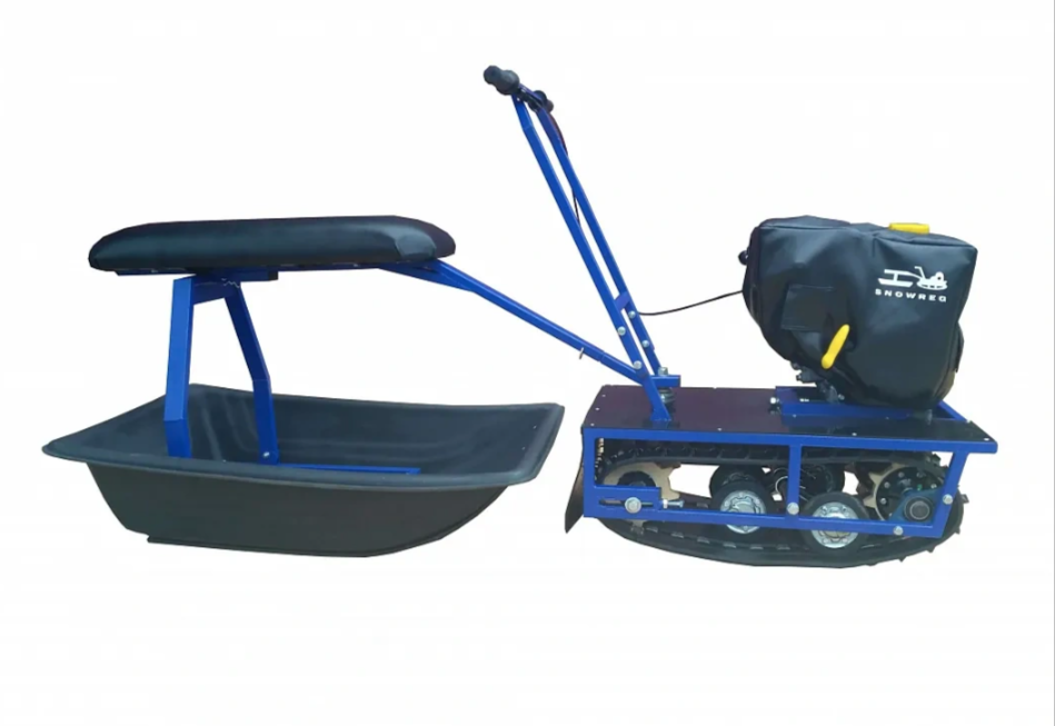 Мини-мотобуксировщик Альбатрос-М с фарой в Костроме