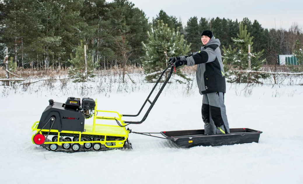 Мотобуксировщик Бурлак ХОЗЯИН-1 (капот ткань) в Костроме