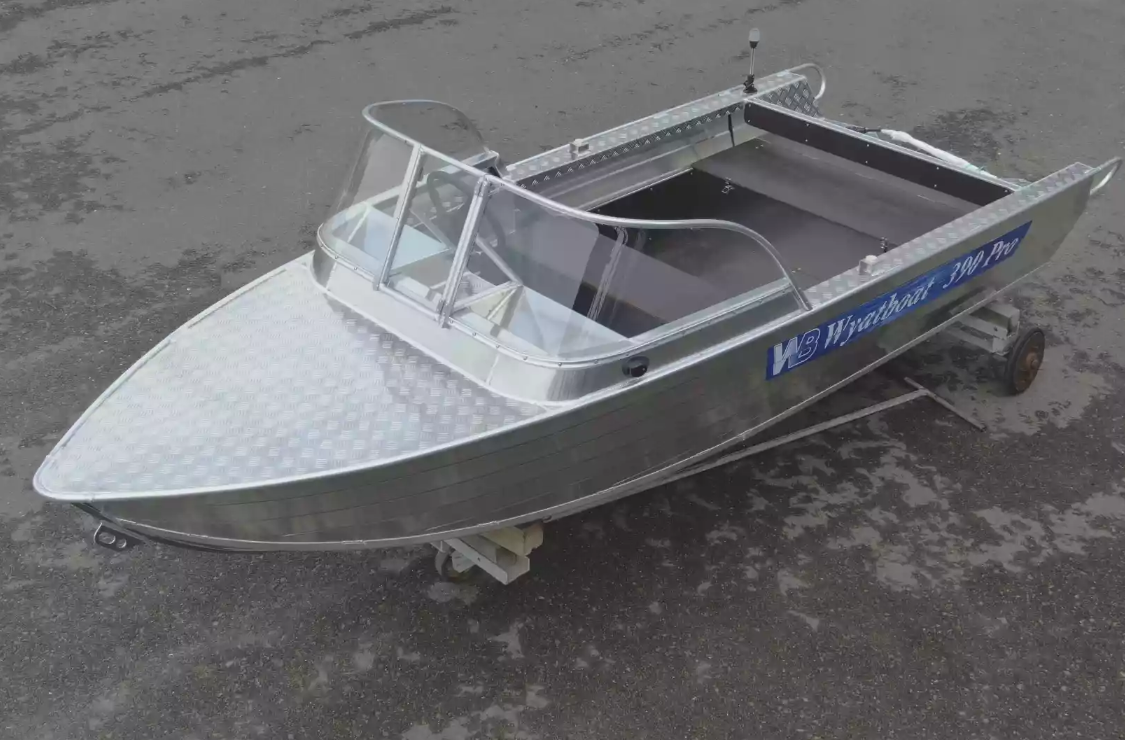 Алюминиевая лодка Wyatboat-390 Pro в Костроме