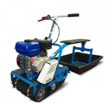 Мотобуксировщик НЕВА МС-1К с санями и сиденьем в Костроме