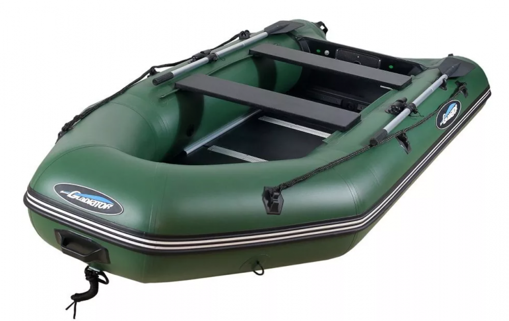 МОТОРНО-ГРЕБНАЯ ЛОДКА ПВХ GLADIATOR A 320 ТК С ФАНЕРНЫМ ПОЛОМ в Костроме