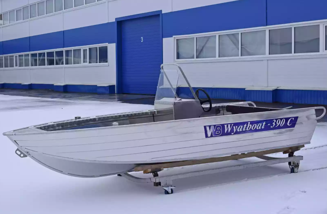 Алюминиевая лодка Wyatboat-390 C в Костроме