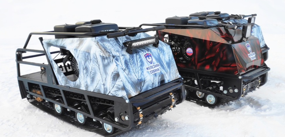 Мотобуксировщик Irondog (Железная собака) M600 15 Камуфляж Охотник в Костроме