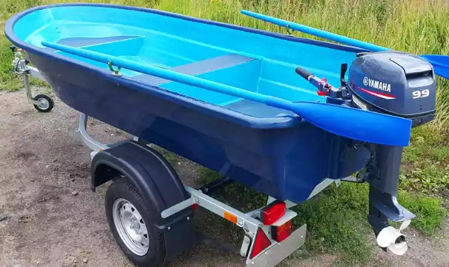 Стеклопластиковая лодка Neman-340 (тримаран) в Костроме