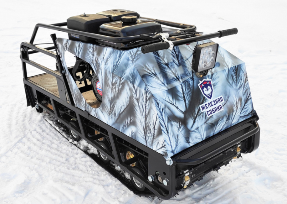 Мотобуксировщик Irondog (Железная собака) M600 15 Камуфляж Охотник в Костроме