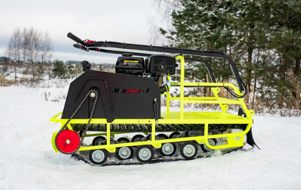 Мотобуксировщик Бурлак ХОЗЯИН-1 (капот металл) в Костроме