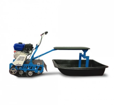 Мотобуксировщик НЕВА МС-1К с санями и сиденьем в Костроме