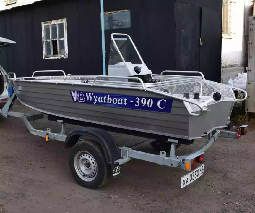 Алюминиевая лодка Wyatboat-390 C в Костроме