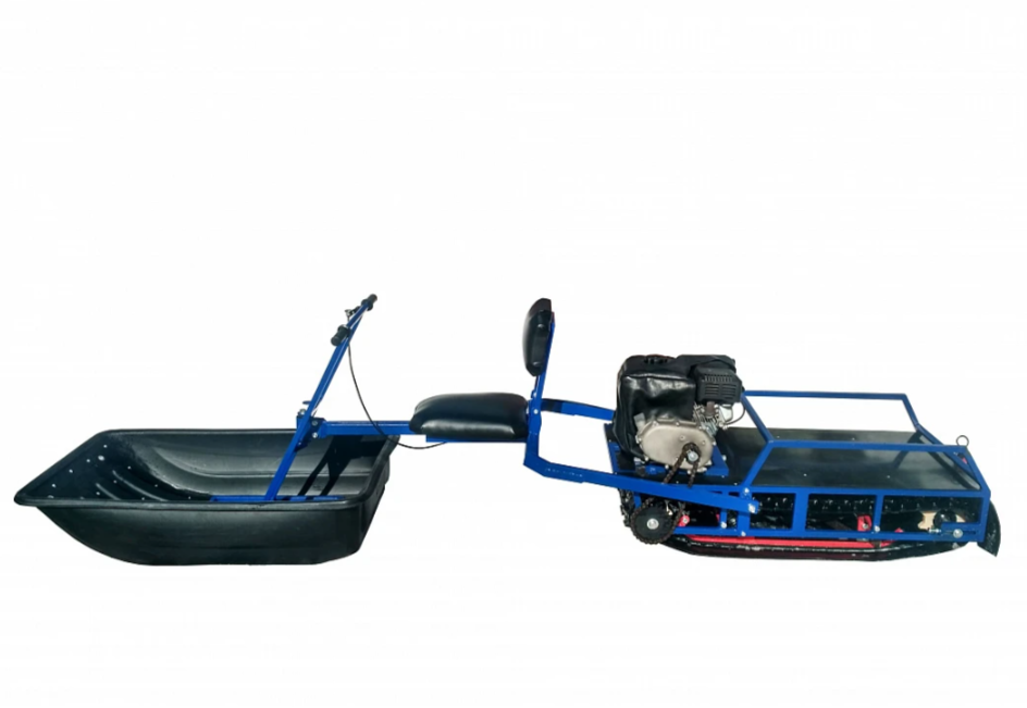 Мотобуксировщик толкач Альбатрос-XL8 с модулем. С фарой, тележки в Костроме