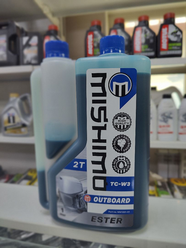 Масло MISHIMO 2T OUTBOARD (ESTER) полусинтетика 1 л в Костроме