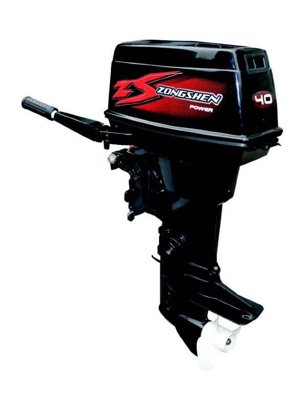 Лодочный мотор Zongshen T40 (+руль+пульт) в Костроме