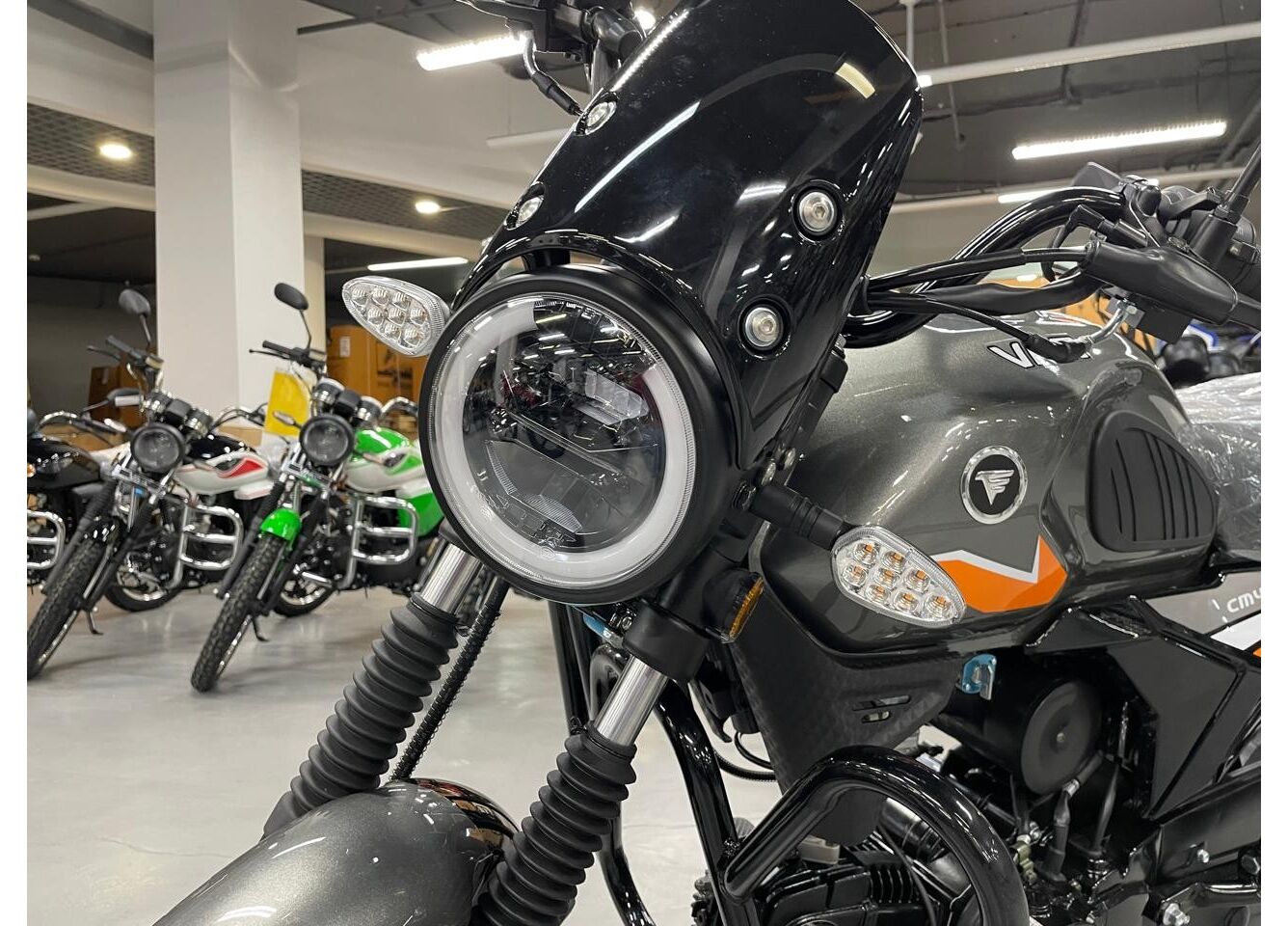 Мопед VMC NOVA 49сс (125сс) Led Full, дисковый тормоз, RKB RATO с баланс. валом, сигнализация в Костроме