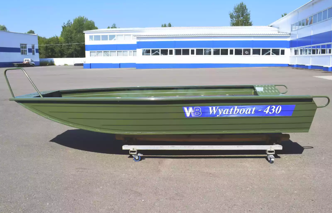 Алюминиевая лодка  Wyatboat-430 Master Fish в Костроме