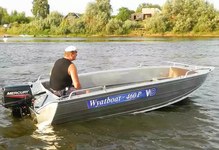 Алюминиевая лодка Wyatboat-460 P в Костроме
