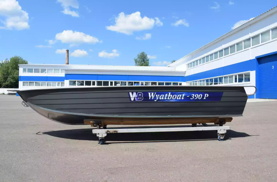 Алюминиевая лодка Wyatboat-390Р Fish в Костроме
