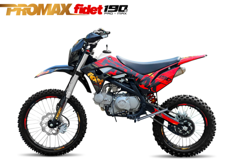 Мотоцикл (питбайк) PROMAX FIDET (ФАЙДЕТ) 190E MAX PRO LUX 19/16 в Костроме