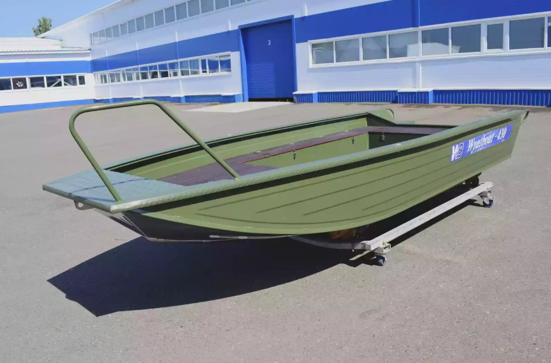 Алюминиевая лодка  Wyatboat-430 Master Fish в Костроме