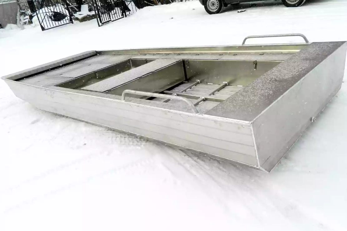 Алюминиевая лодка Wyatboat-390 Jonboat в Костроме