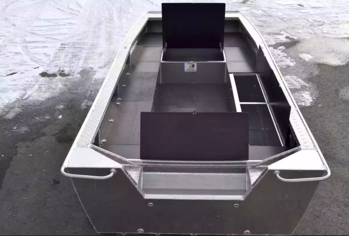 Алюминиевая лодка Wyatboat-490 Jonboat в Костроме