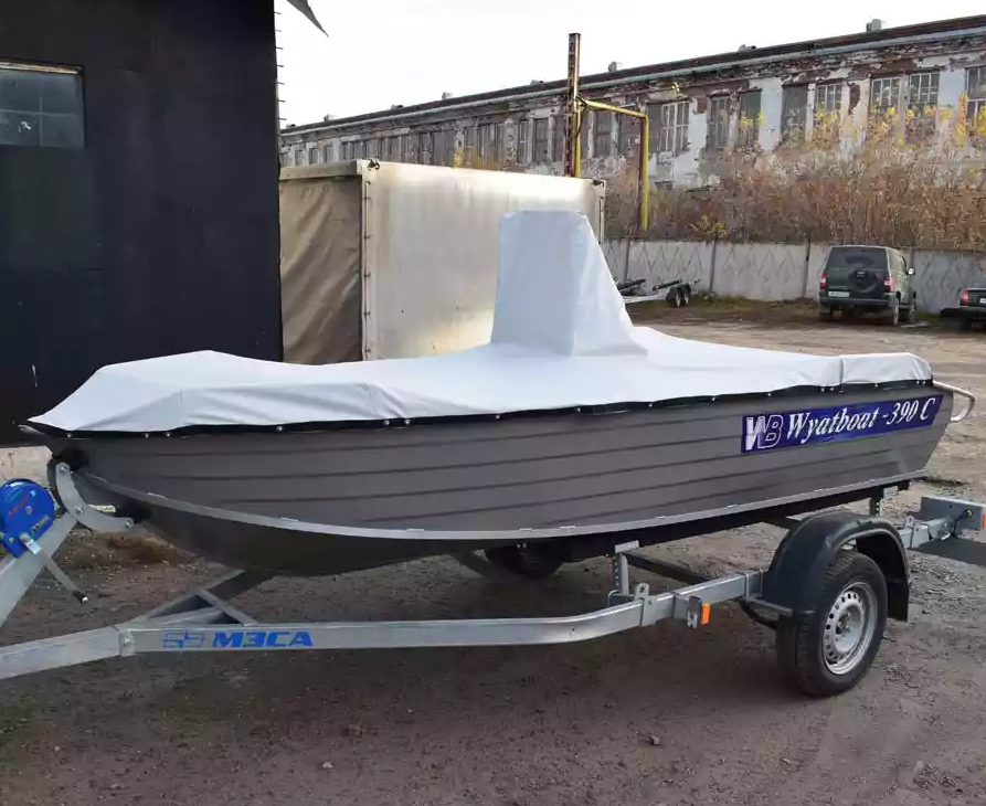Алюминиевая лодка Wyatboat-390 C в Костроме
