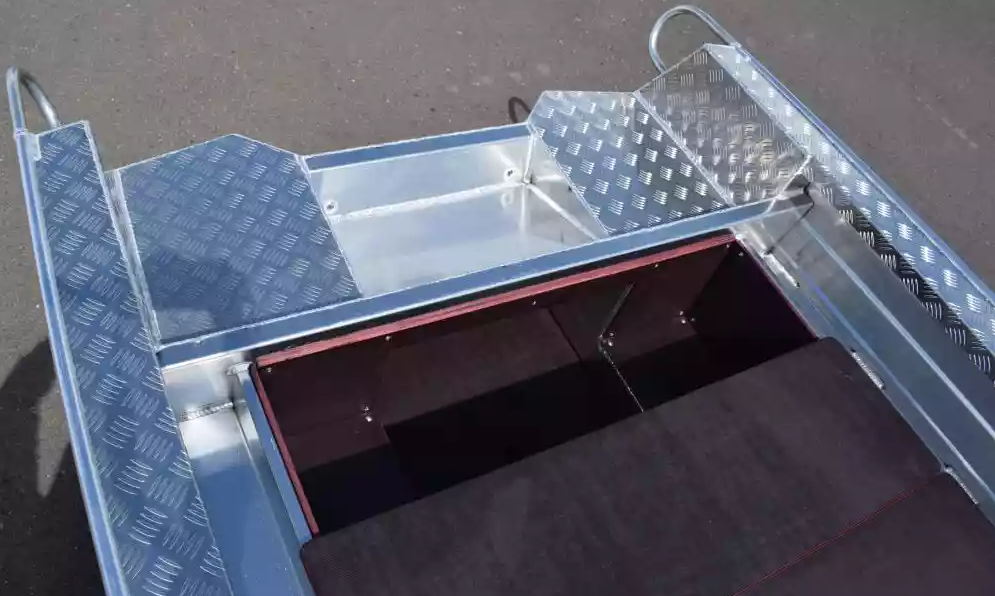 Алюминиевая лодка Wyatboat-390Р Fish в Костроме