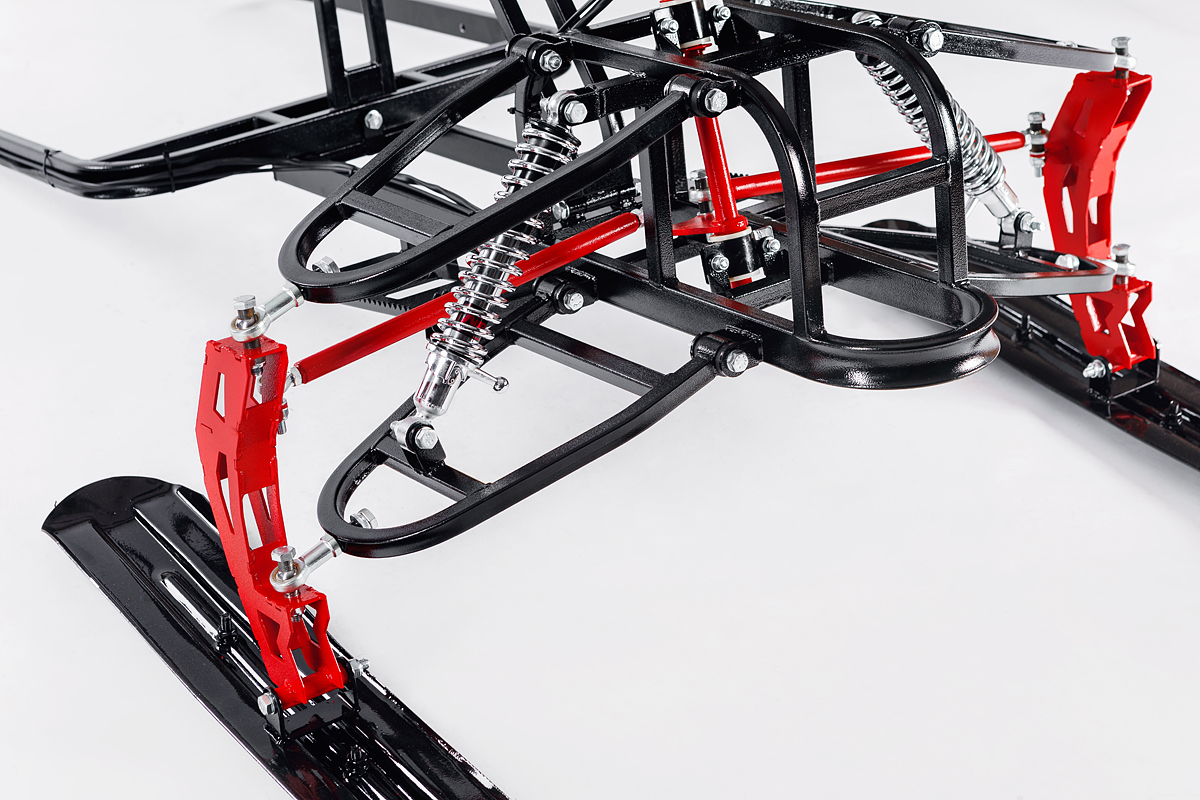 Лыжный модуль IKUDZO с подогревом ручек металлические лыжи в Костроме