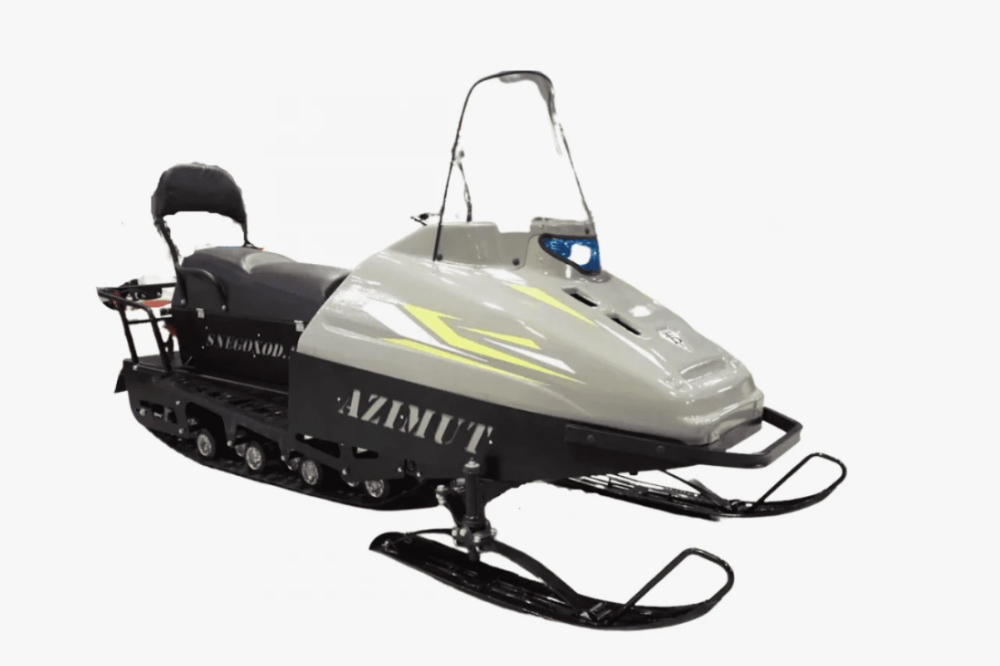 Миниснегоход Бурлак Азимут 20 л.с. , эл.запуск, реверс, тормоз гидравл, капот серый в Костроме