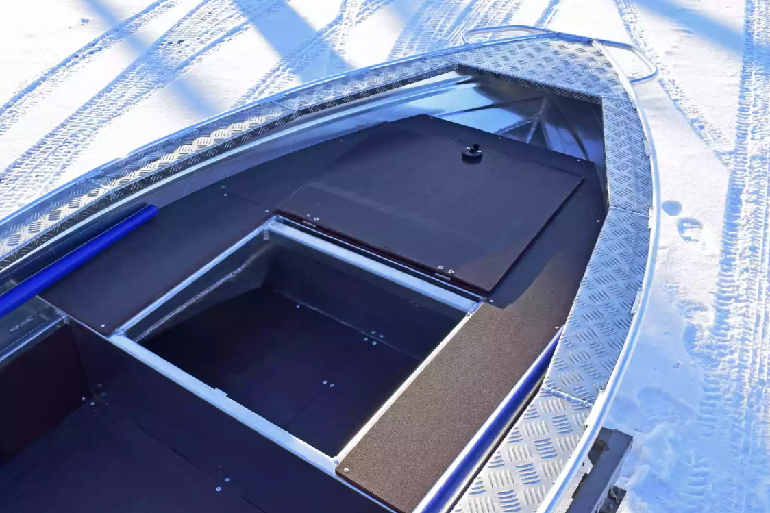 Алюминиевая лодка Wyatboat-370 Р FISH в Костроме