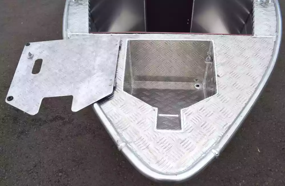 Алюминиевая лодка Wyatboat-390 DCM Увеличенный борт в Костроме