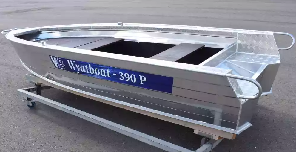 Алюминиевая лодка Wyatboat-390Р Fish в Костроме